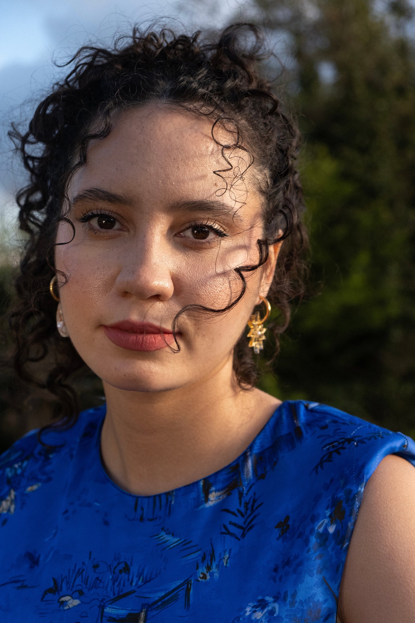 Guiding Star & Moon Hoop Earrings