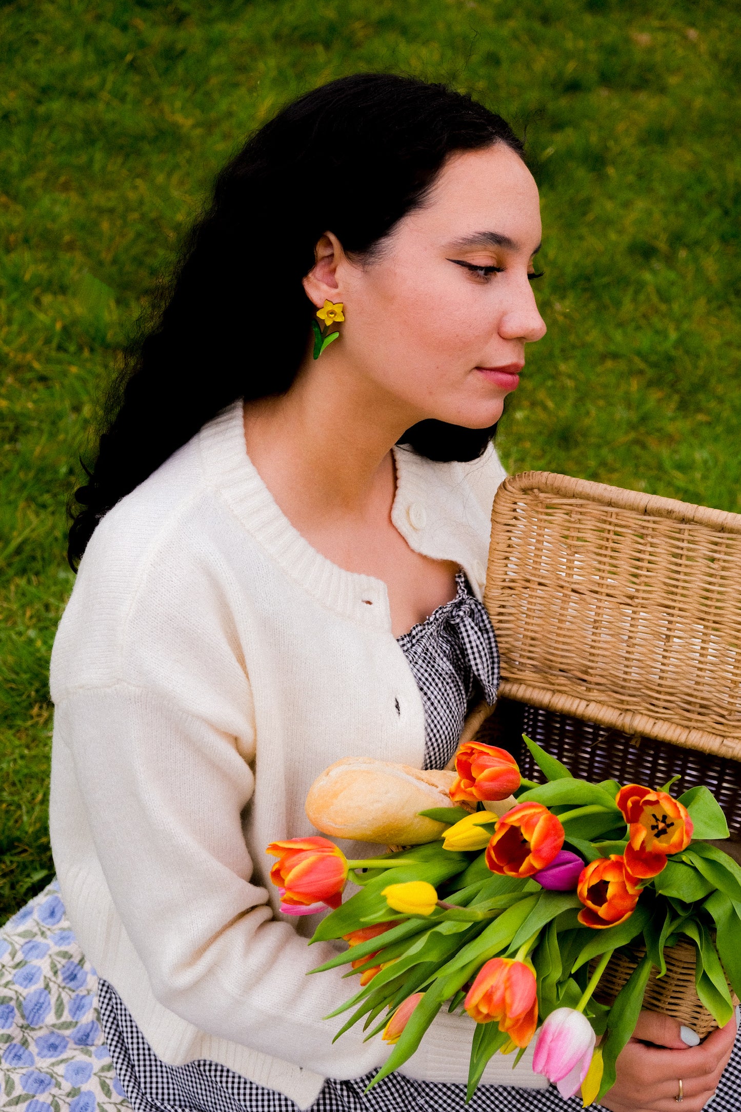 Daffodil Earrings