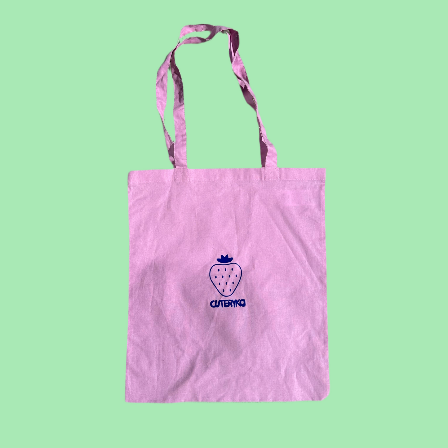 Strawberry Cuteryko Tote Bag