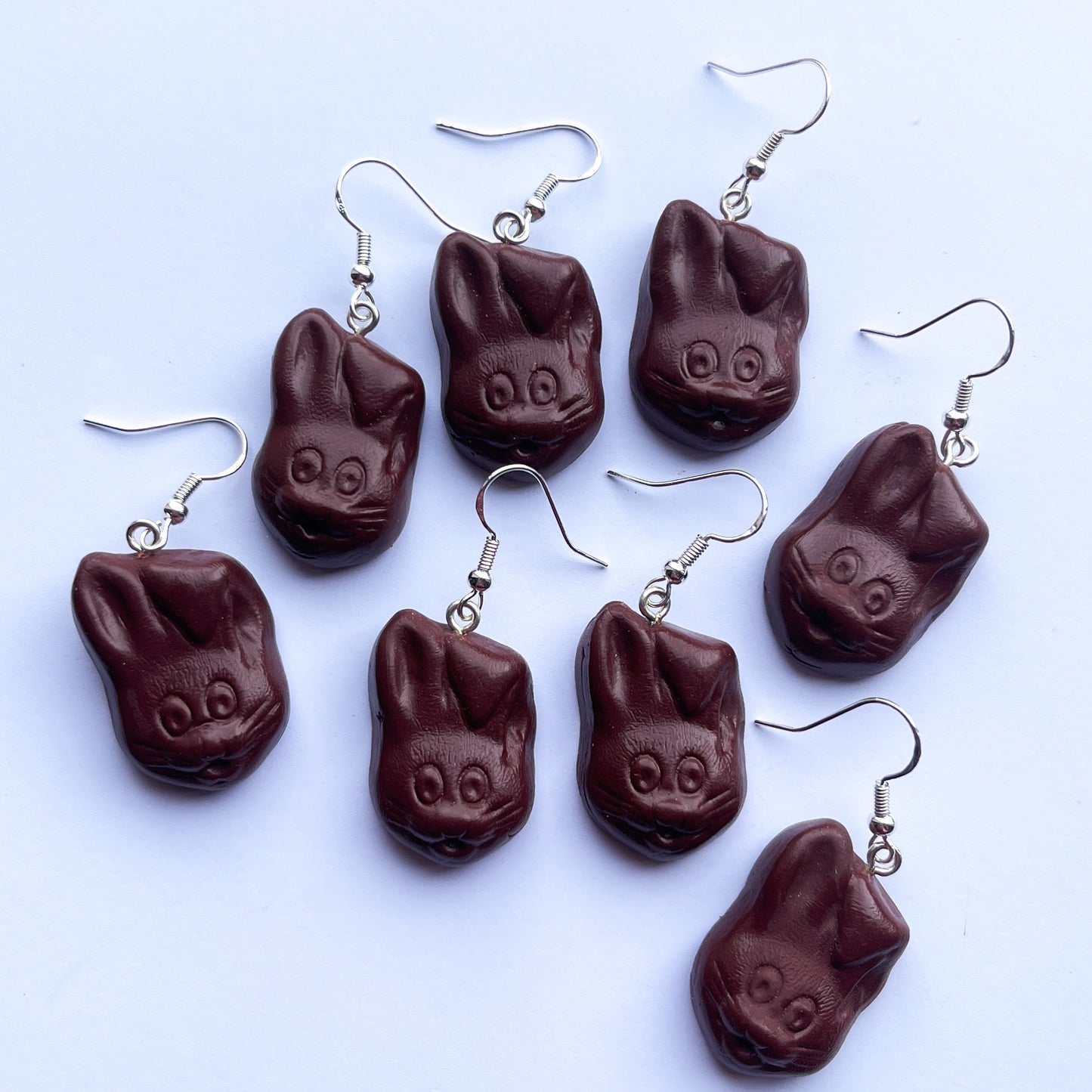 Chocolate Bunny Earrings - Cuteryko