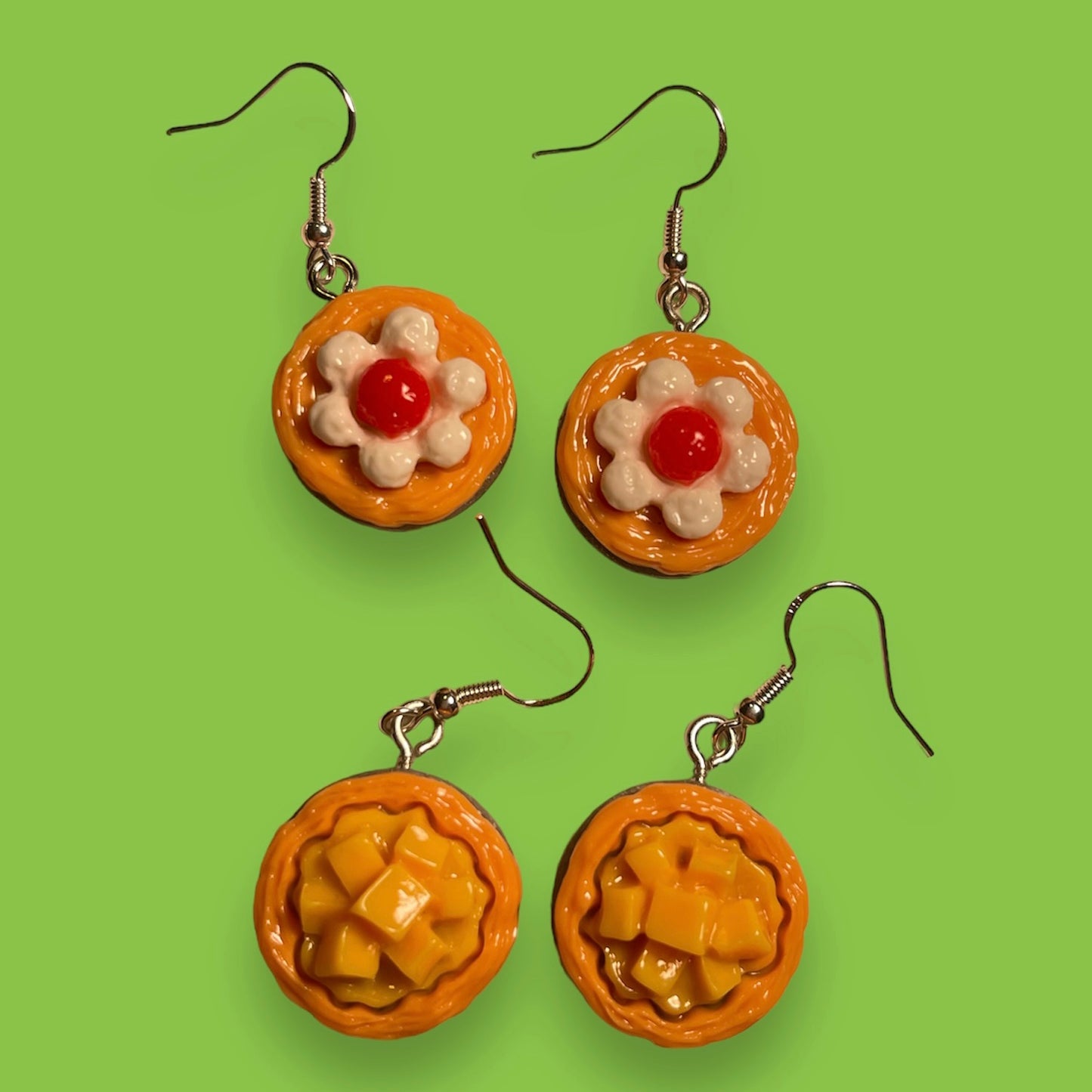 Pie Earrings - Cuteryko