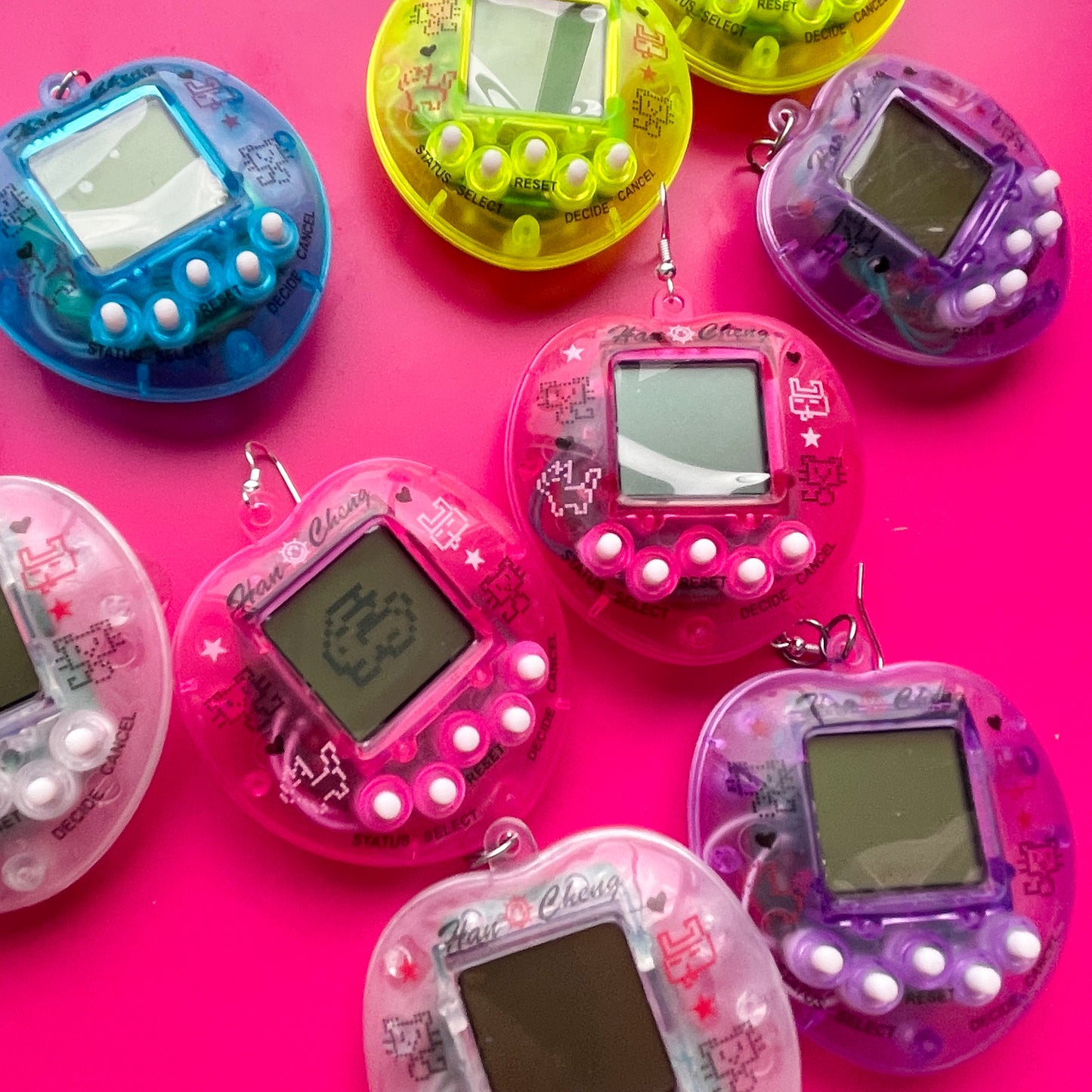 Digital Pet Earrings - Cuteryko