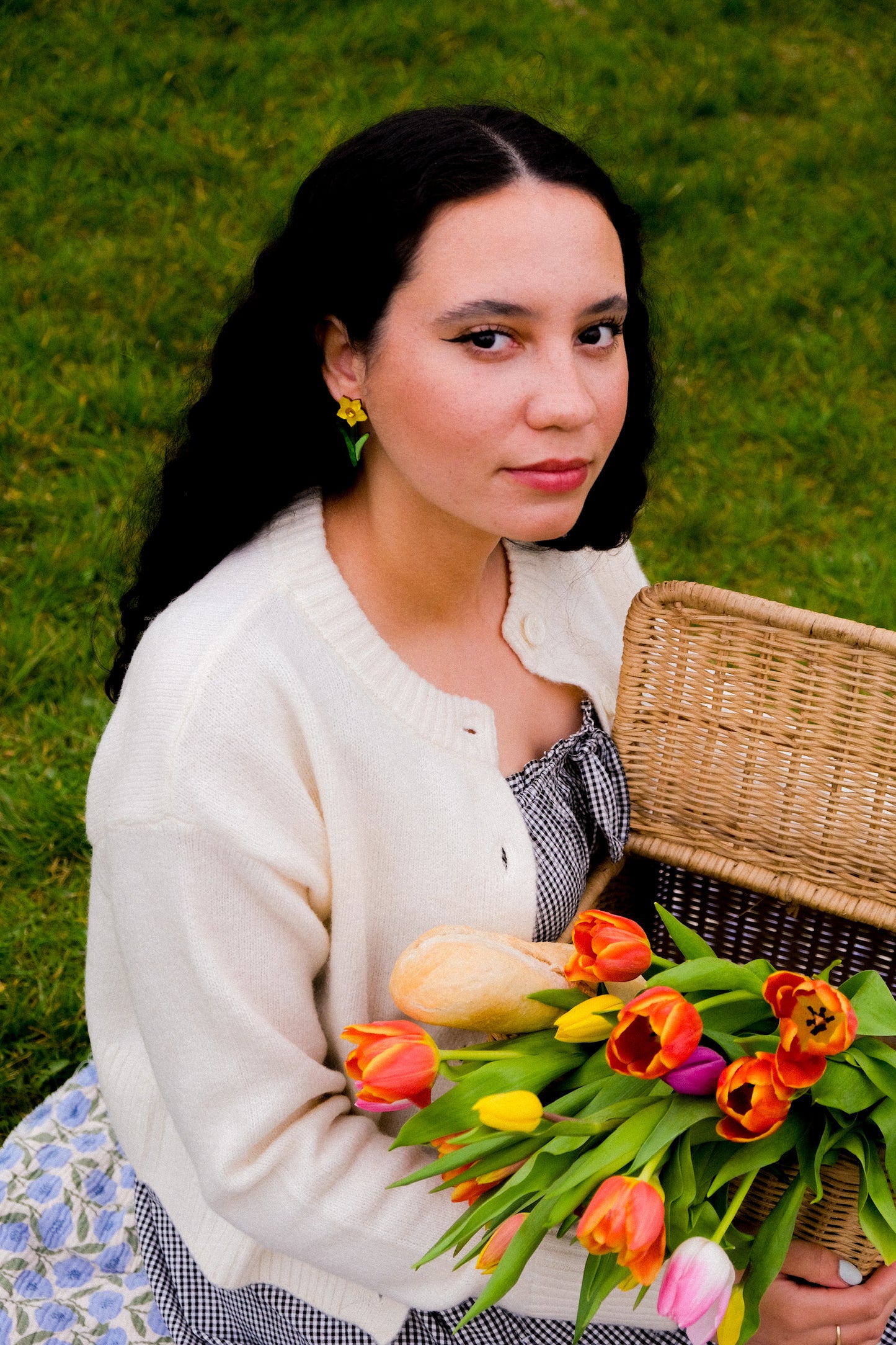 Daffodil Earrings