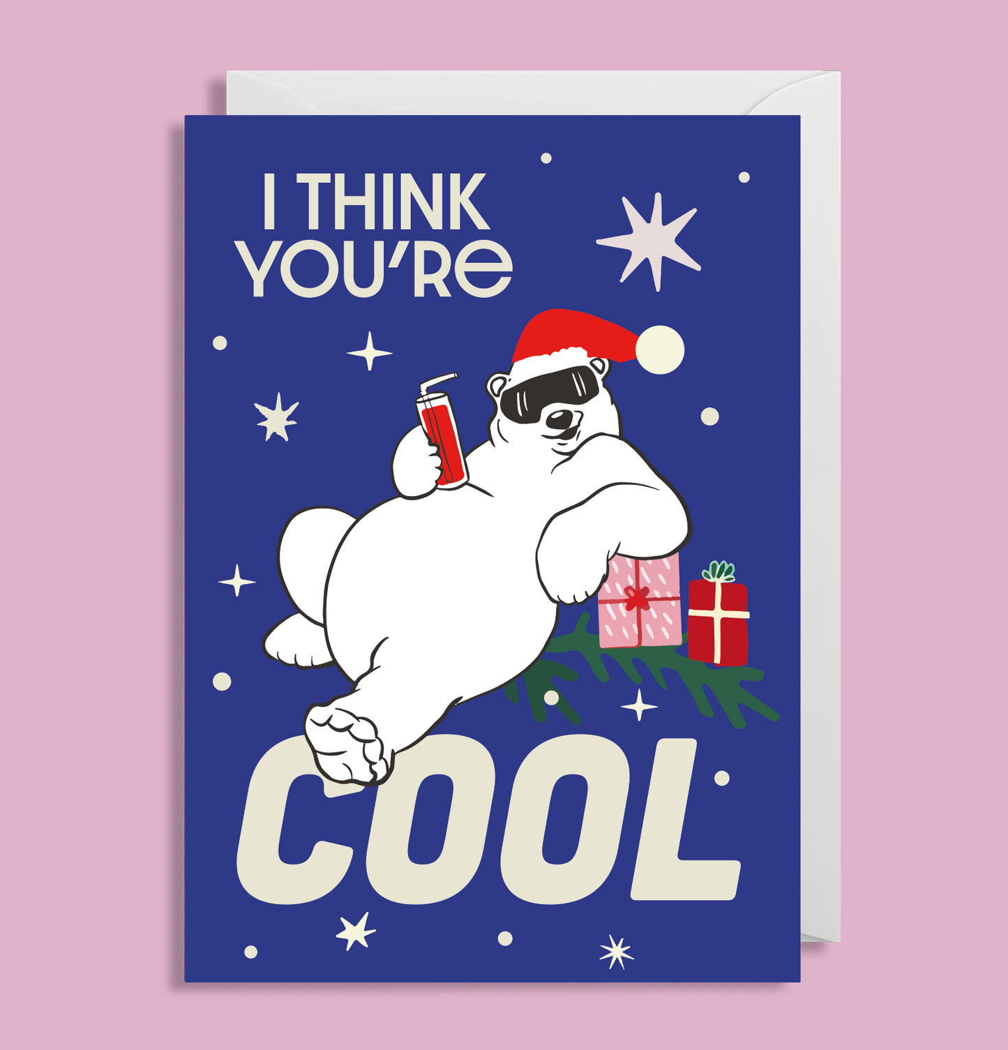 I Think You’re Cool Card - Cuteryko