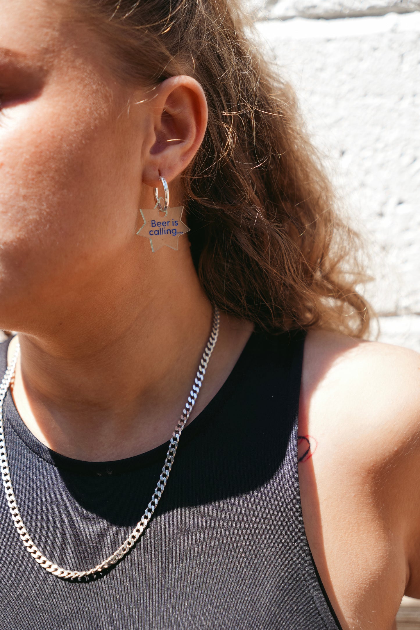 Beer is calling... Hoop Earrings
