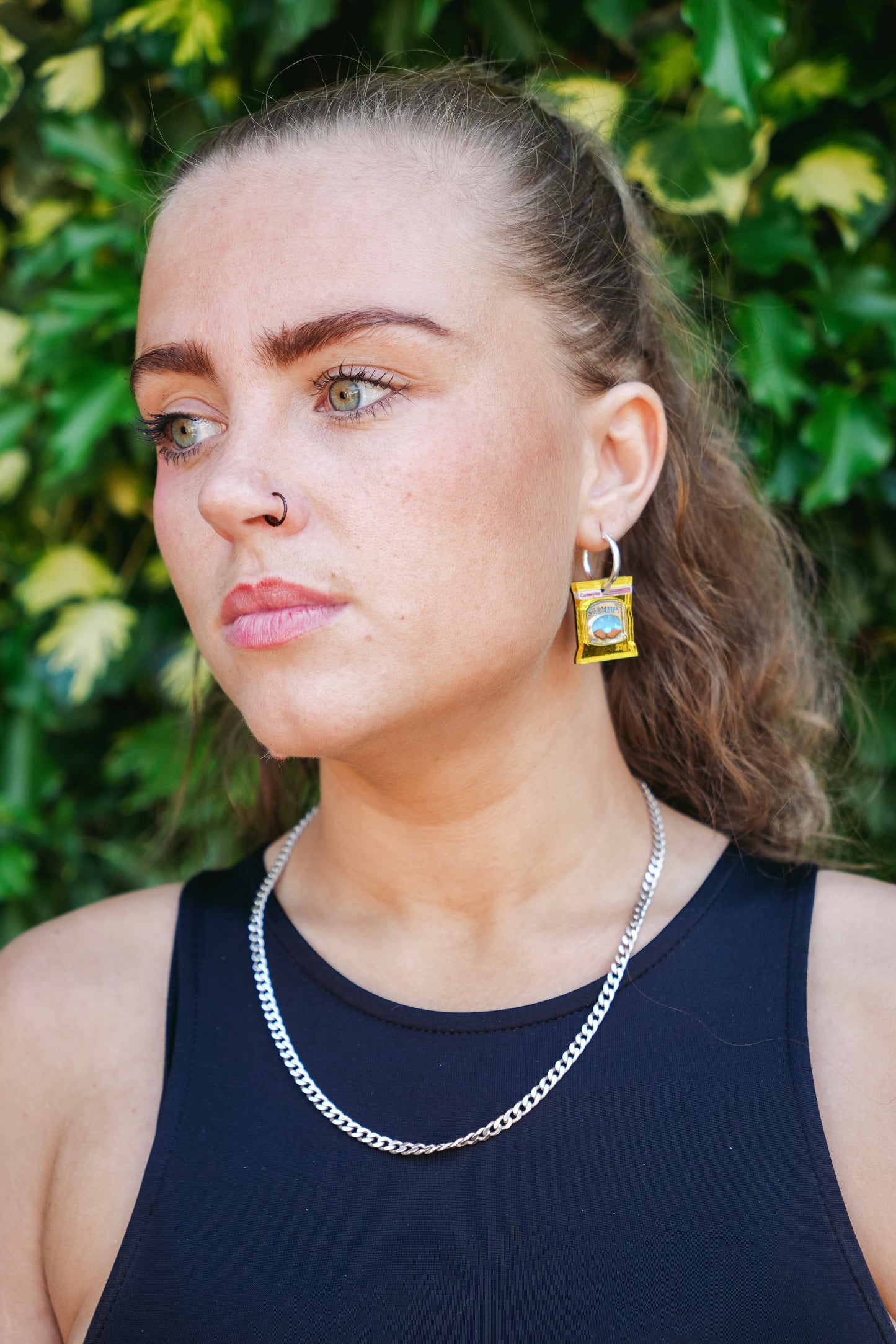 Scampi Snack Hoop Earrings
