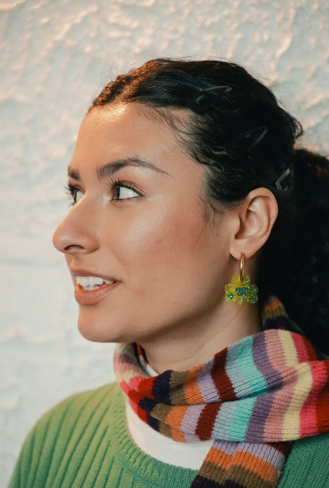 Feck Off Hoop Earrings