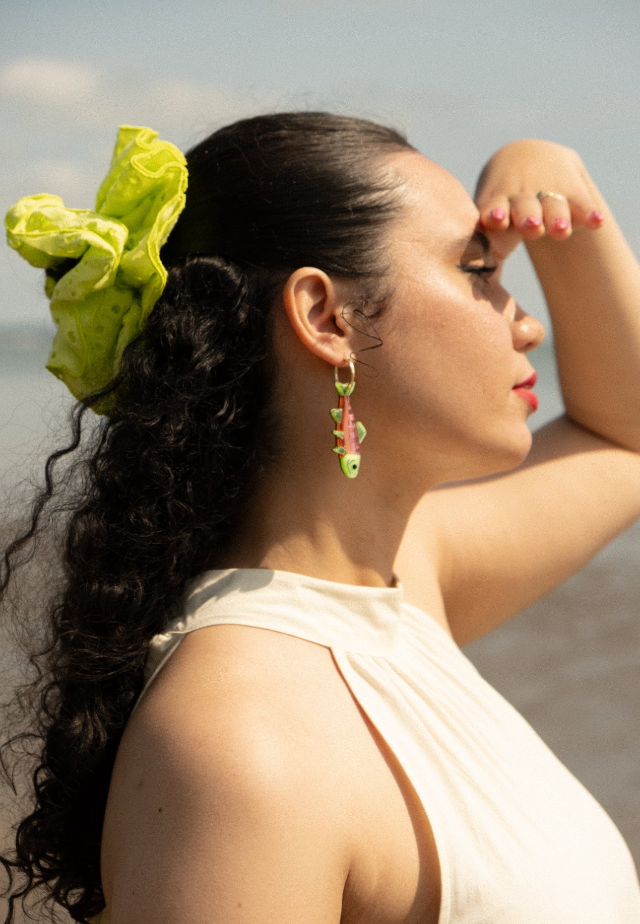 Rainbow Trout Earrings