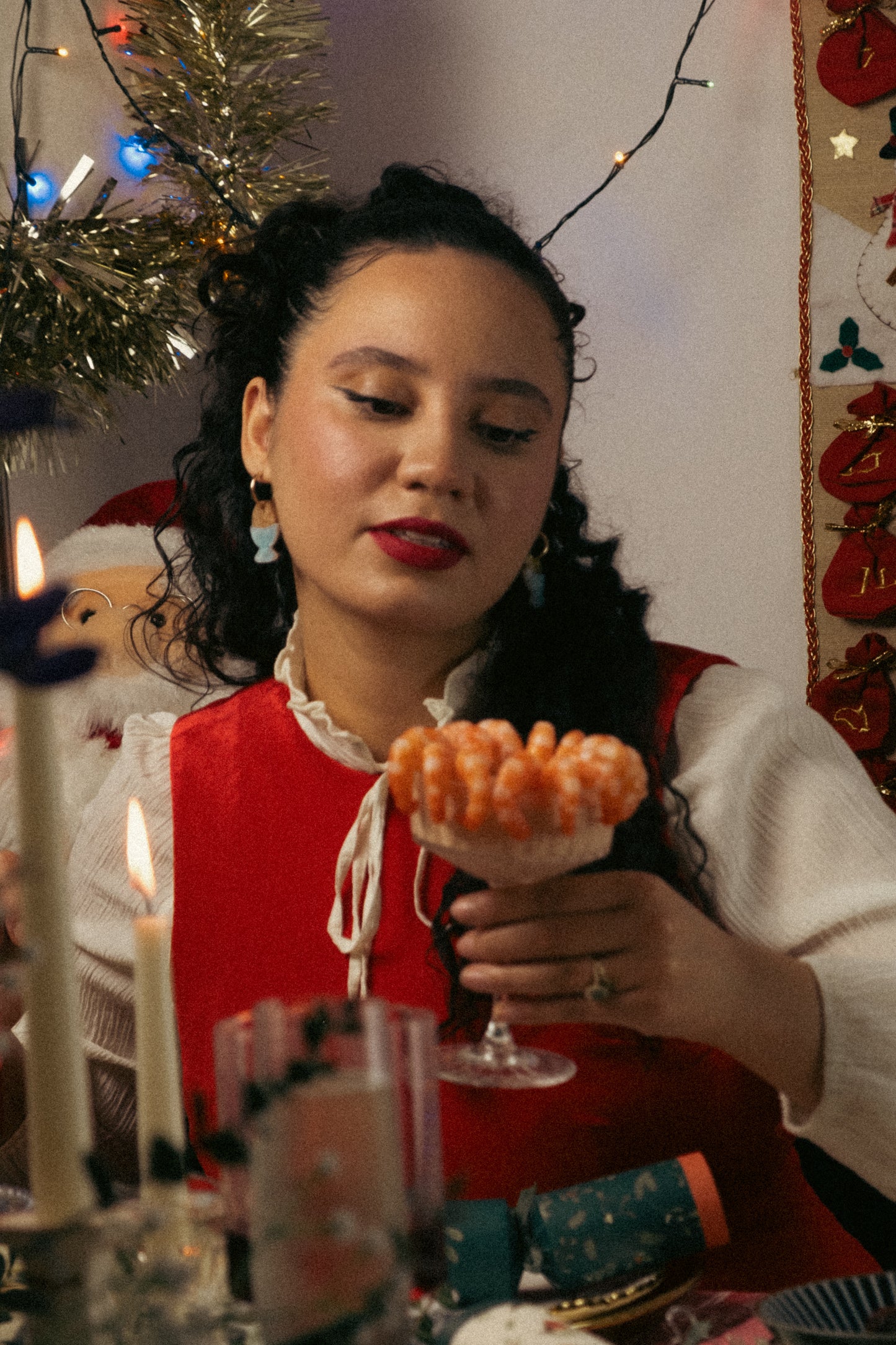 Dippy Egg Hoop Earrings