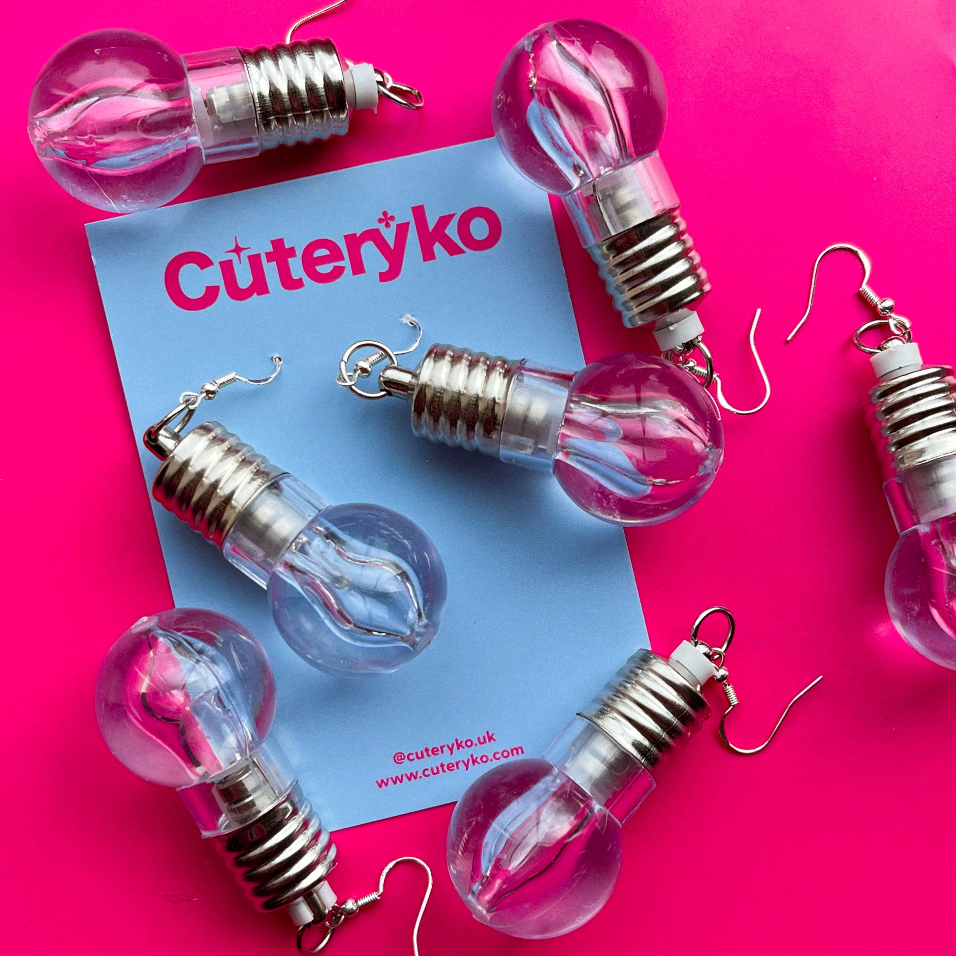 Light Bulb Earrings - Cuteryko
