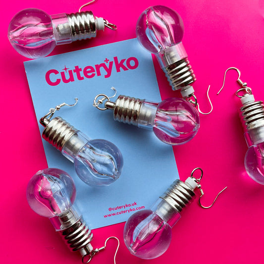 Light Bulb Earrings - Cuteryko