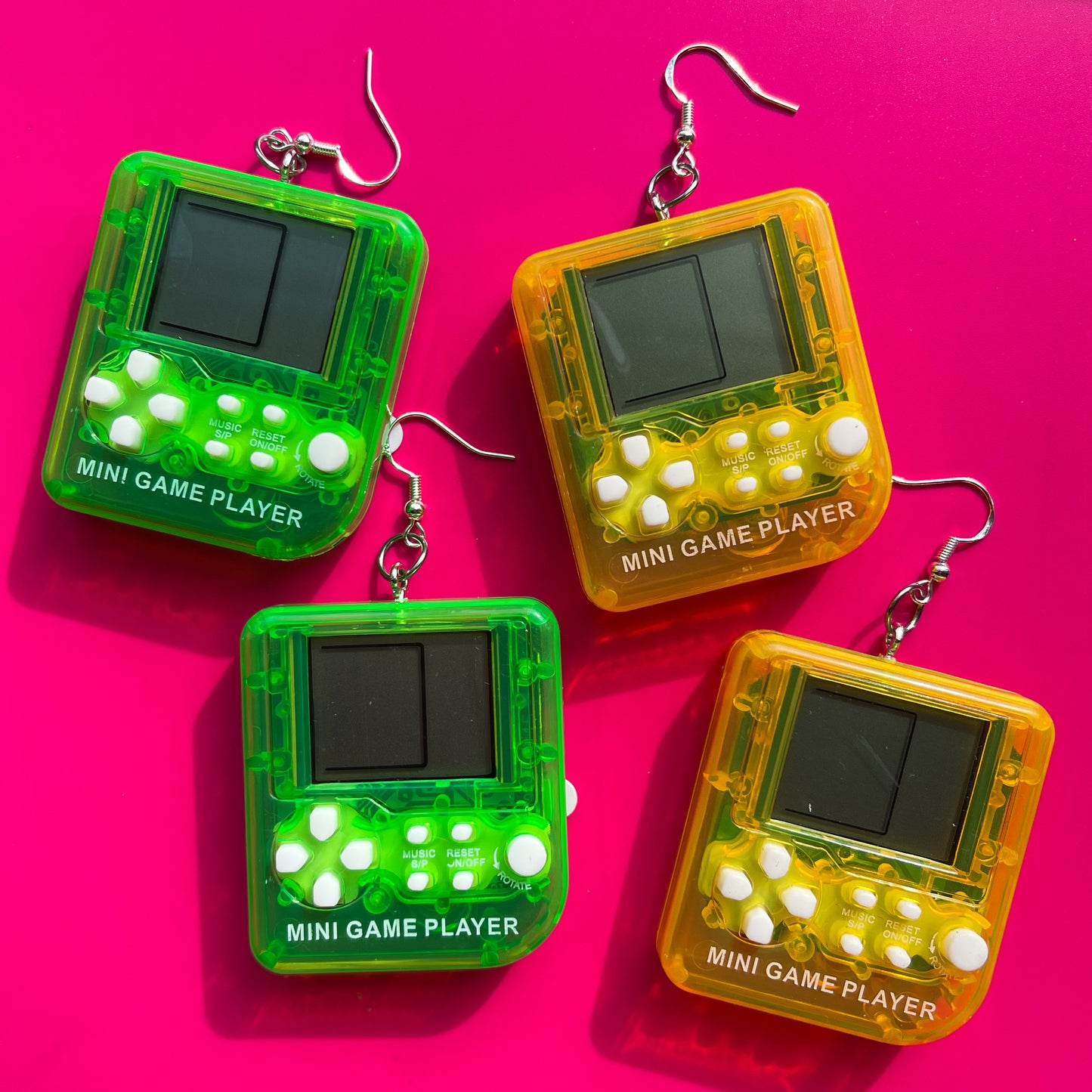 Mini Game Console Earrings - Cuteryko