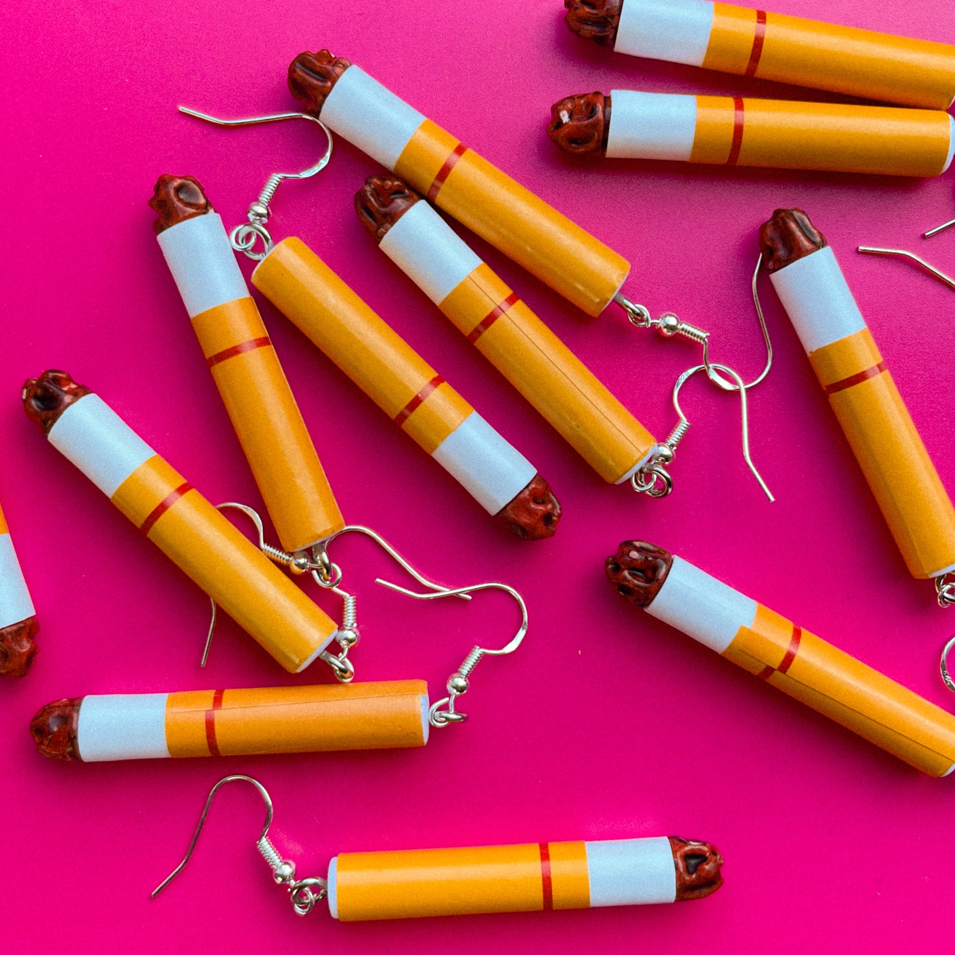 Cigarette Earrings - Cuteryko