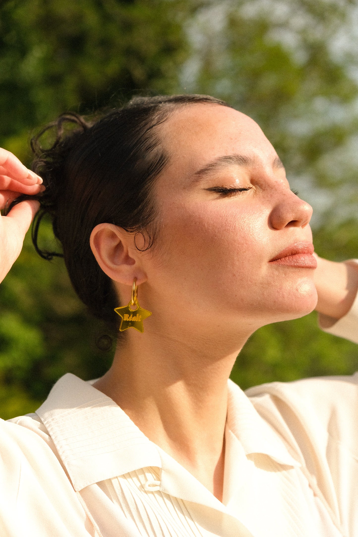 Réalt Star Hoop Earrings