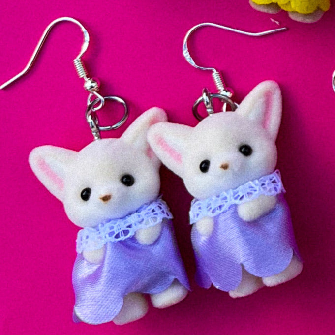 Sylvanian Families Christmas Earrings