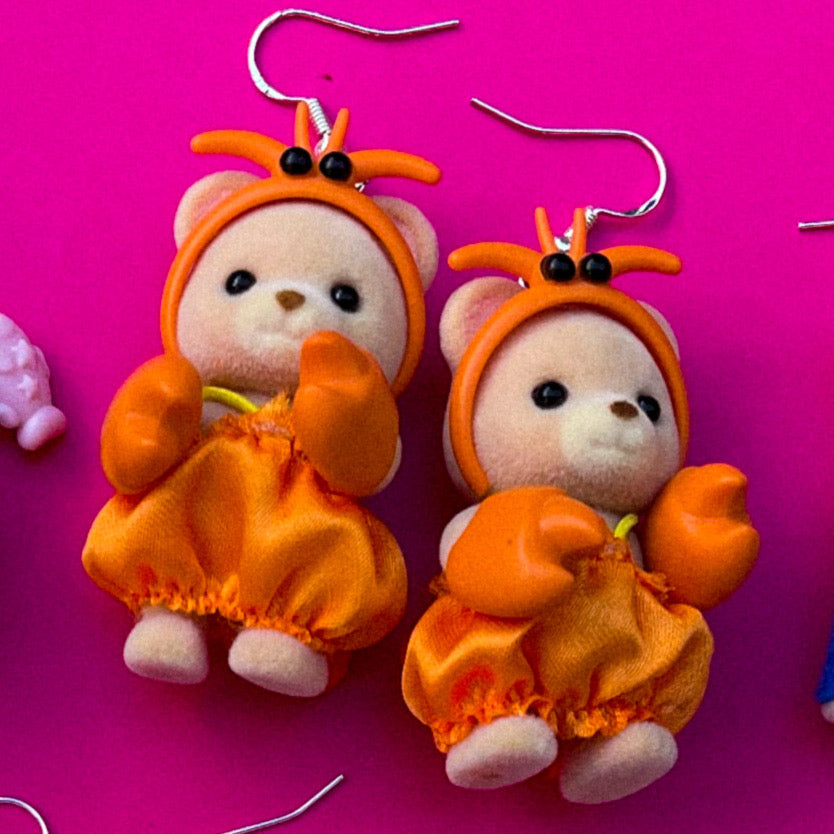 Sylvanian Families Christmas Earrings