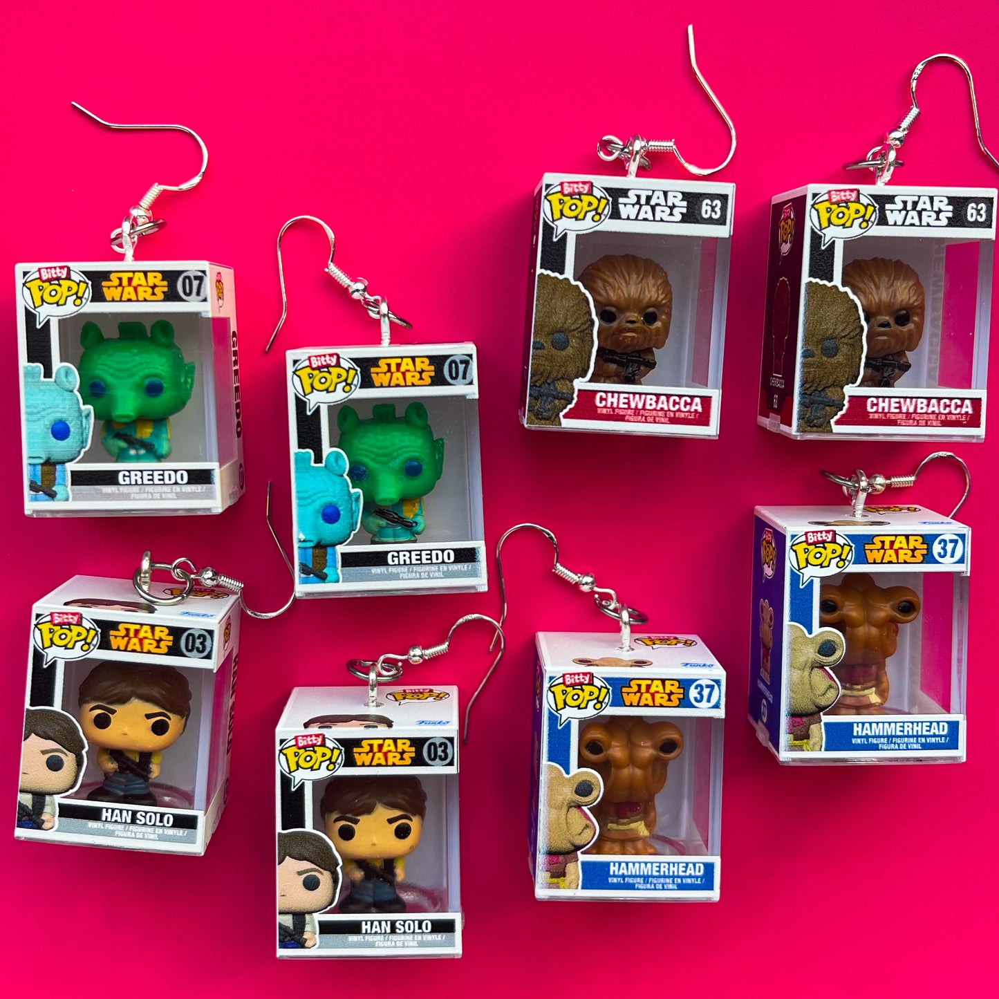 Star Wars Funko Pop Earrings - Cuteryko