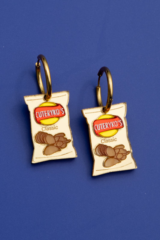 Classic Crisps Hoop Earrings