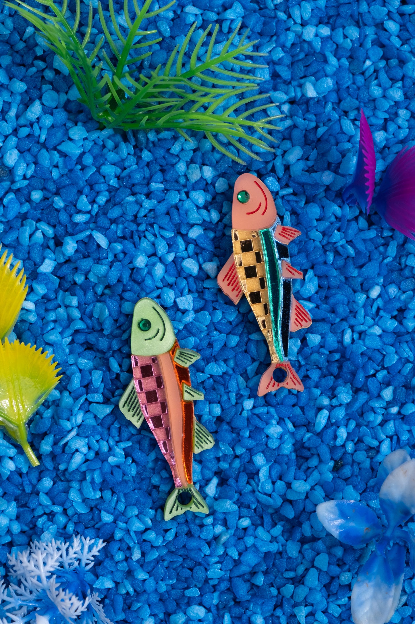 Rainbow Trout Earrings