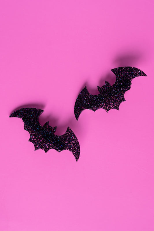 Bat Hair Clips - Set of 2