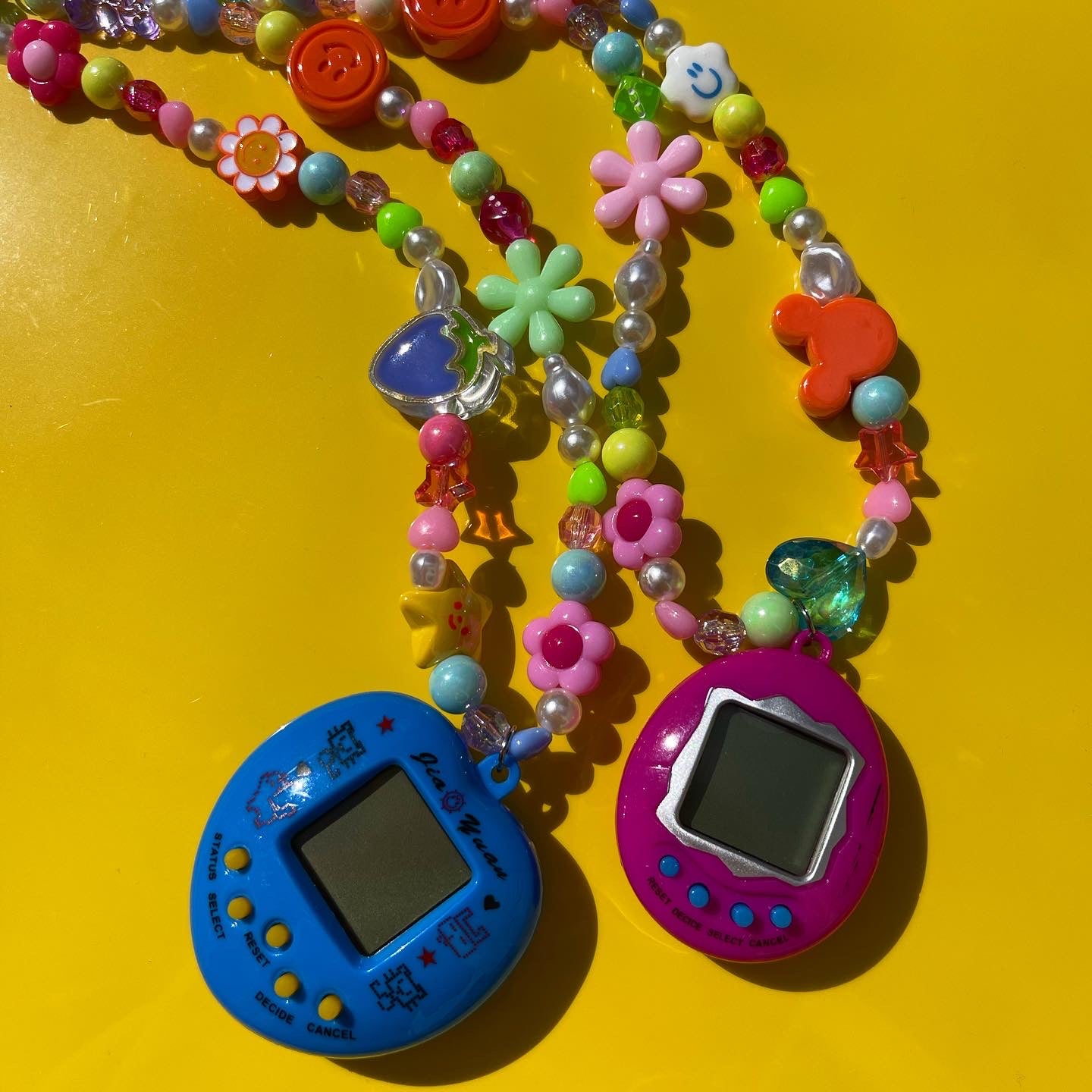 Virtual Pet Beaded Necklace