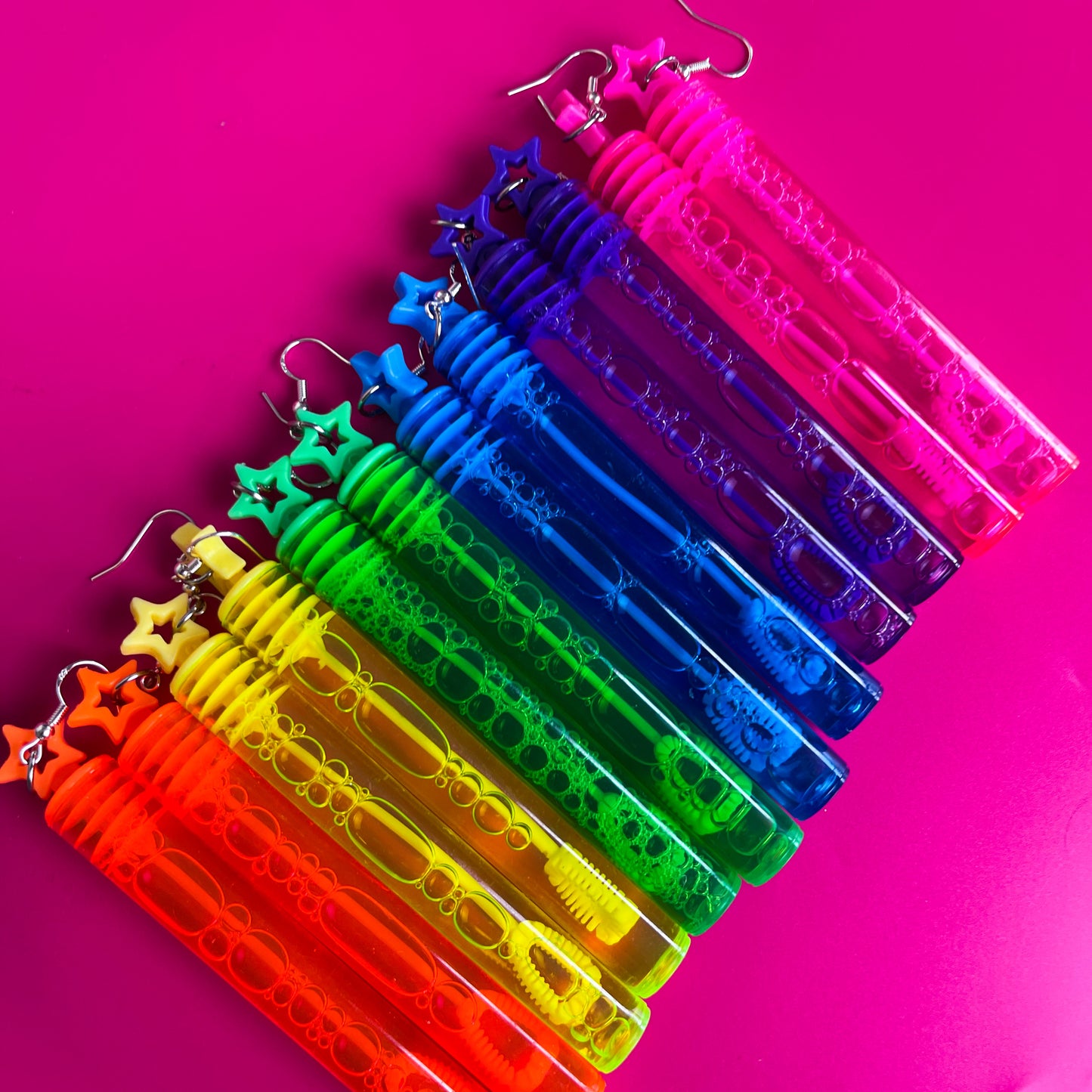Rainbow Bubble Earrings - Cuteryko