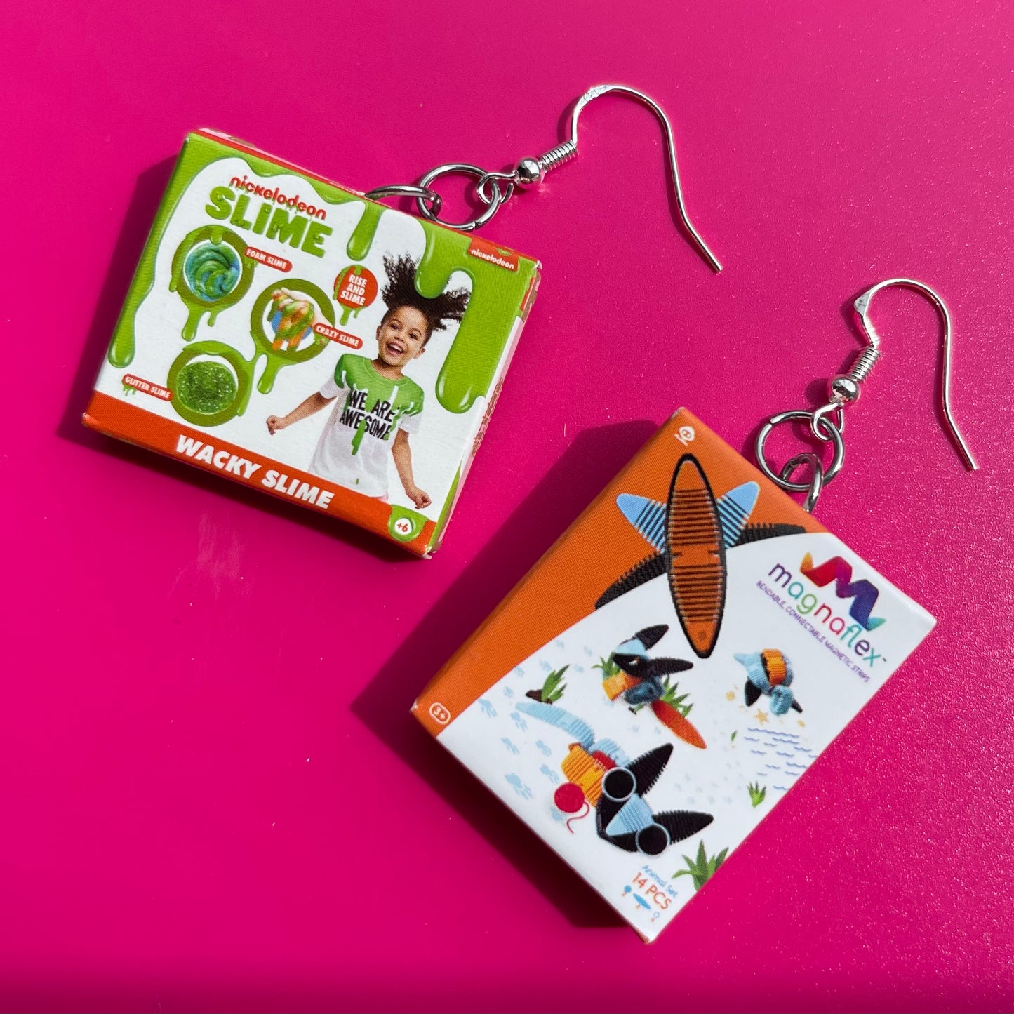 Slime and Magnaflex Earrings - Cuteryko