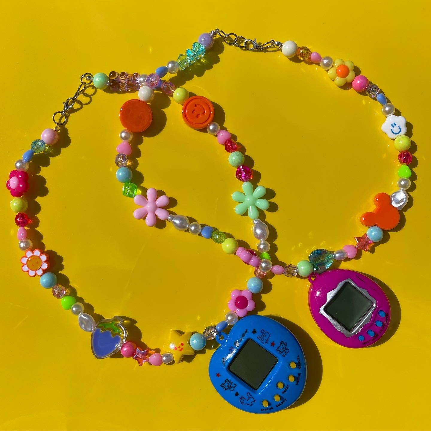 Virtual Pet Beaded Necklace