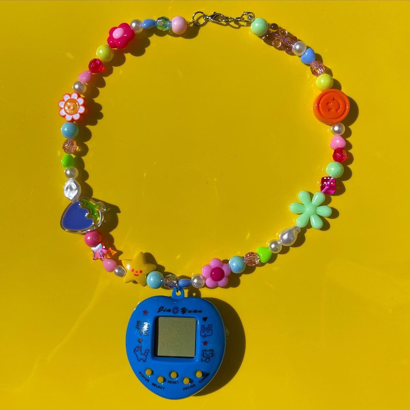 Virtual Pet Beaded Necklace