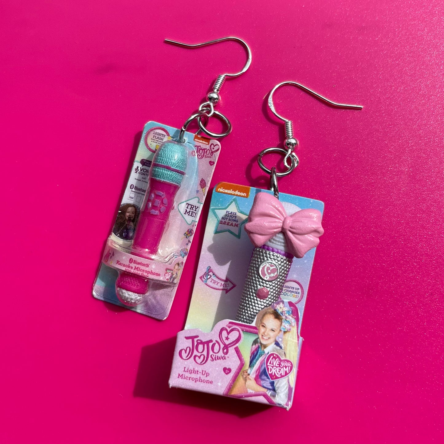 JoJo Siwa Microphone Earrings