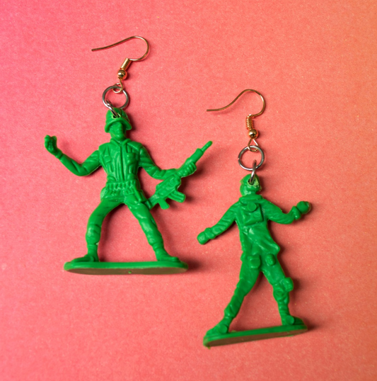 Army Men Earrings - Cuteryko