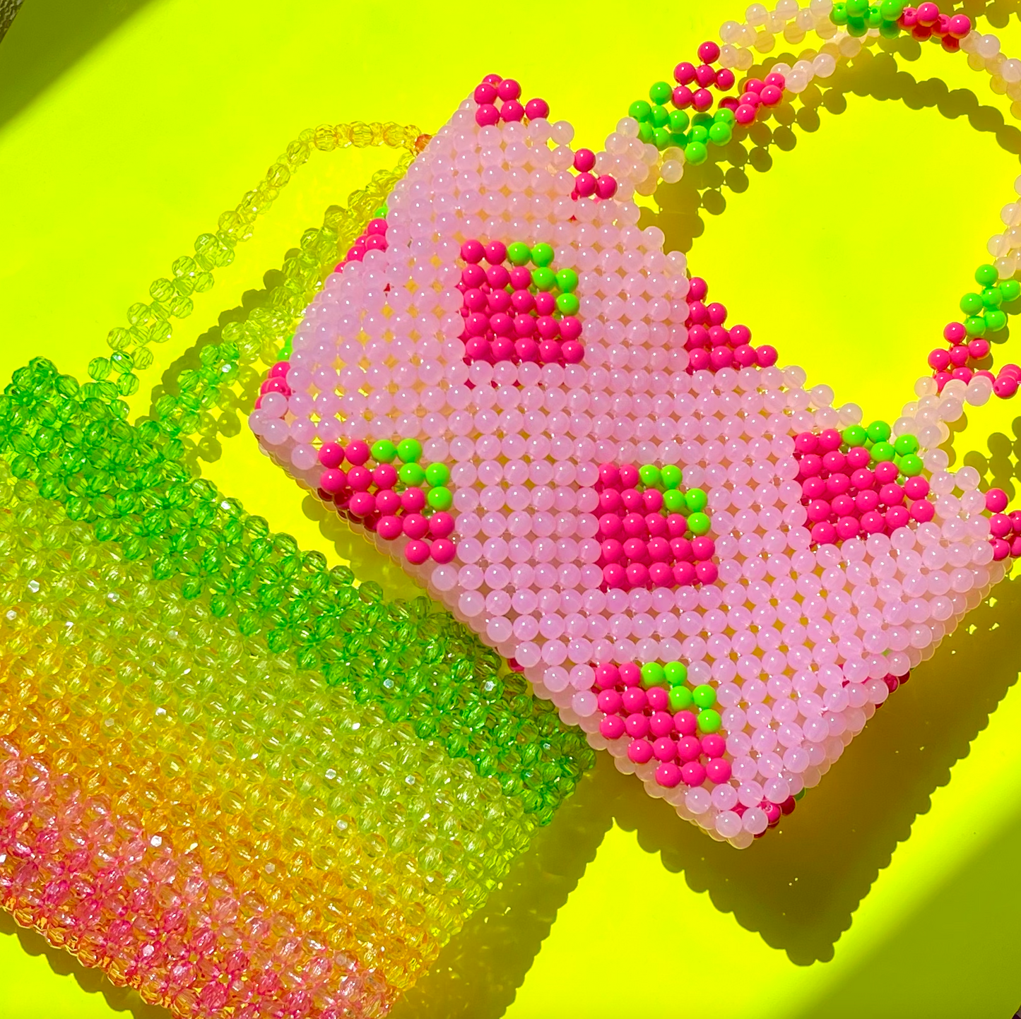 Strawberry Shortcake Bead Bag