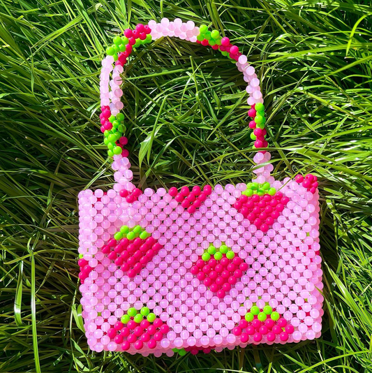 Strawberry Shortcake Bead Bag - Cuteryko
