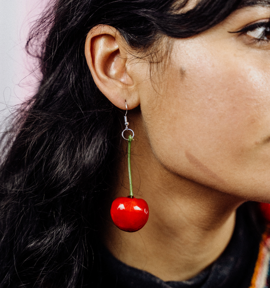Cherry Earrings 🍒 - Cuteryko