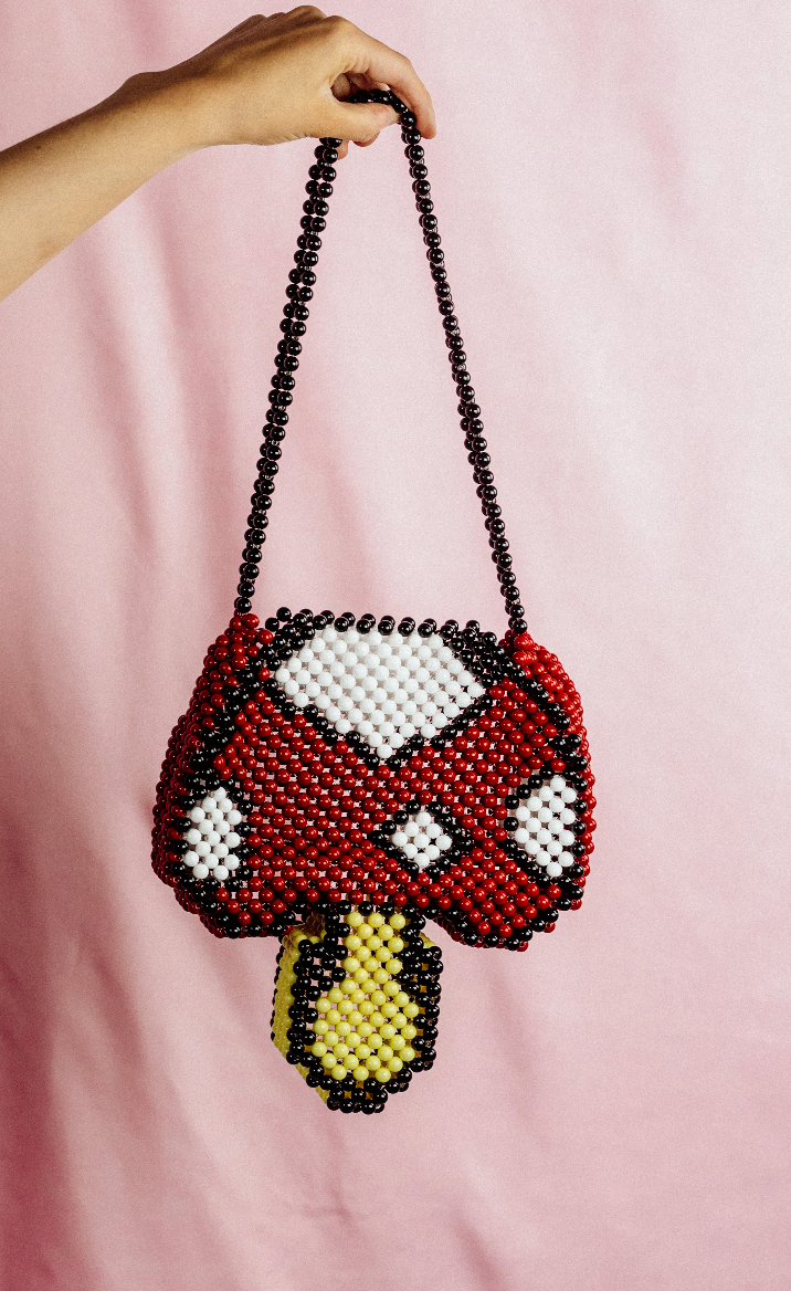 Mushroom Bead Bag - Cuteryko