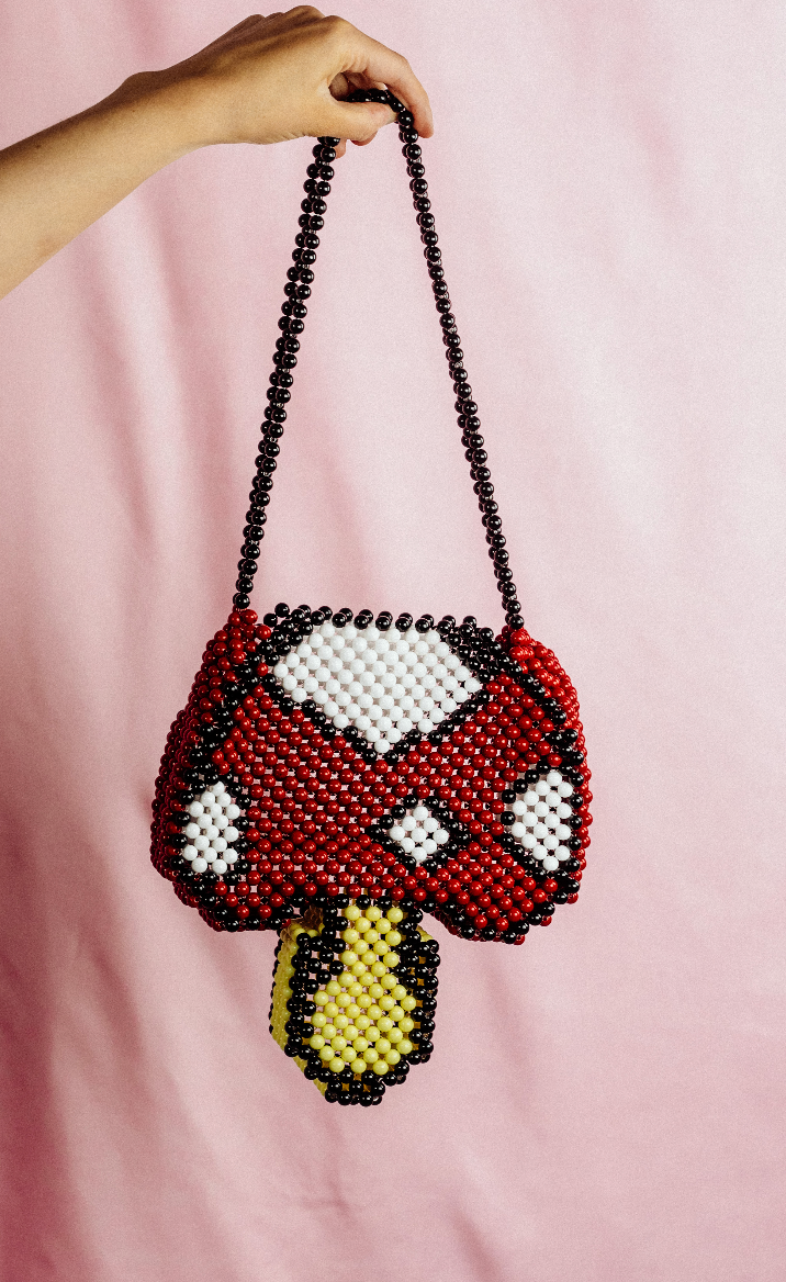 Mushroom Bead Bag