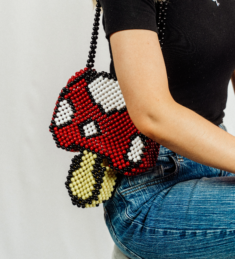 Mushroom Bead Bag - Cuteryko
