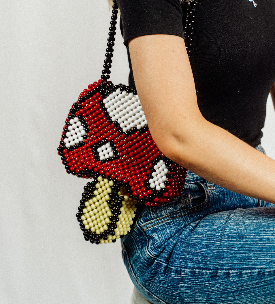 Mushroom Bead Bag