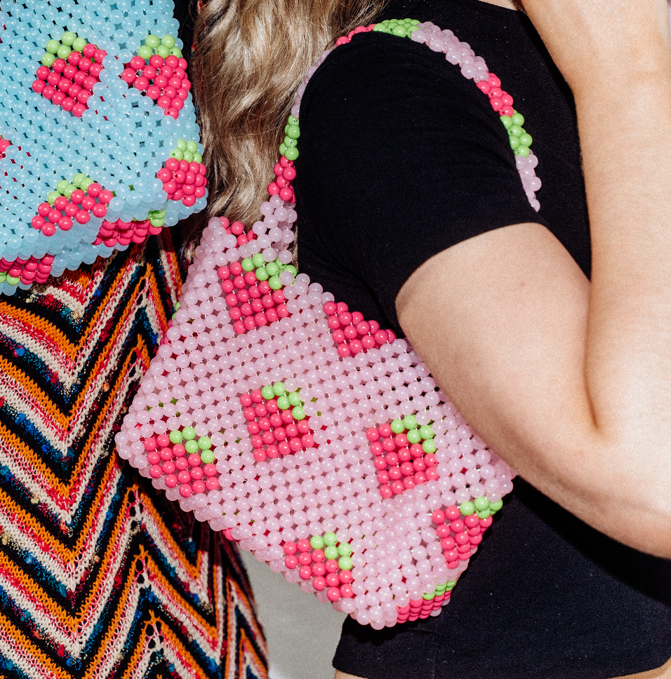 Strawberry Shortcake Bead Bag - Cuteryko