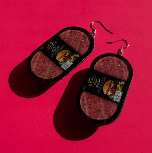 Burger Earrings - Cuteryko
