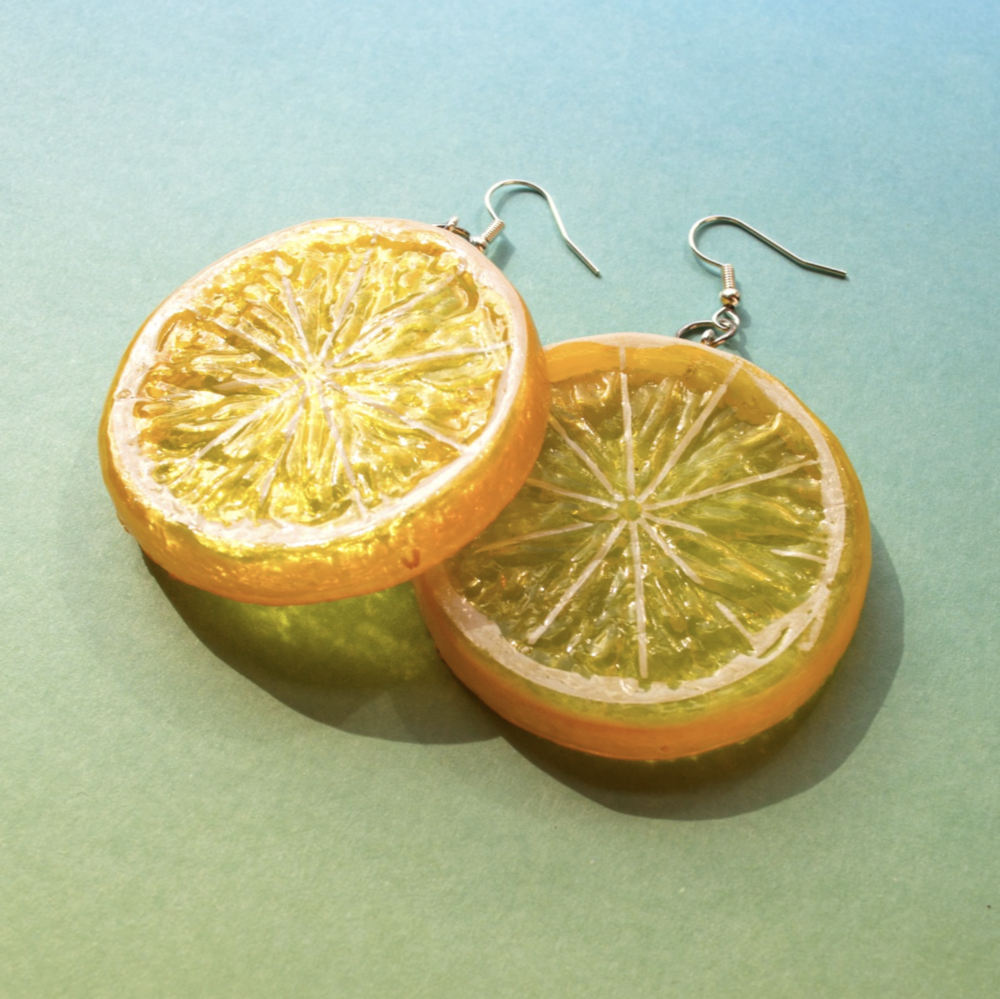 Lemon Earrings - Cuteryko