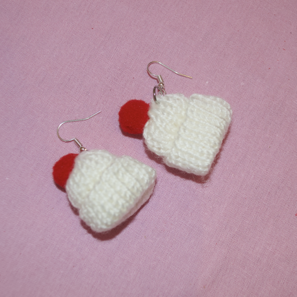 Bobble Hat Earrings - Cuteryko