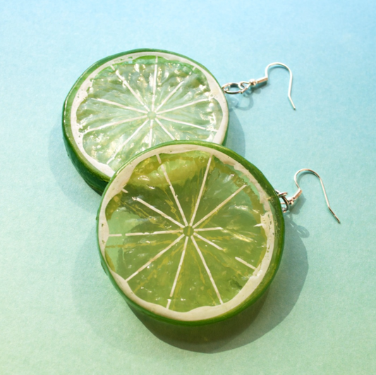 Lime Earrings - Cuteryko