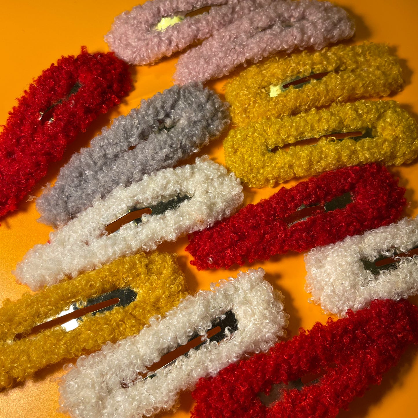 Fluffy Hair Clips - Set of 2 - Cuteryko