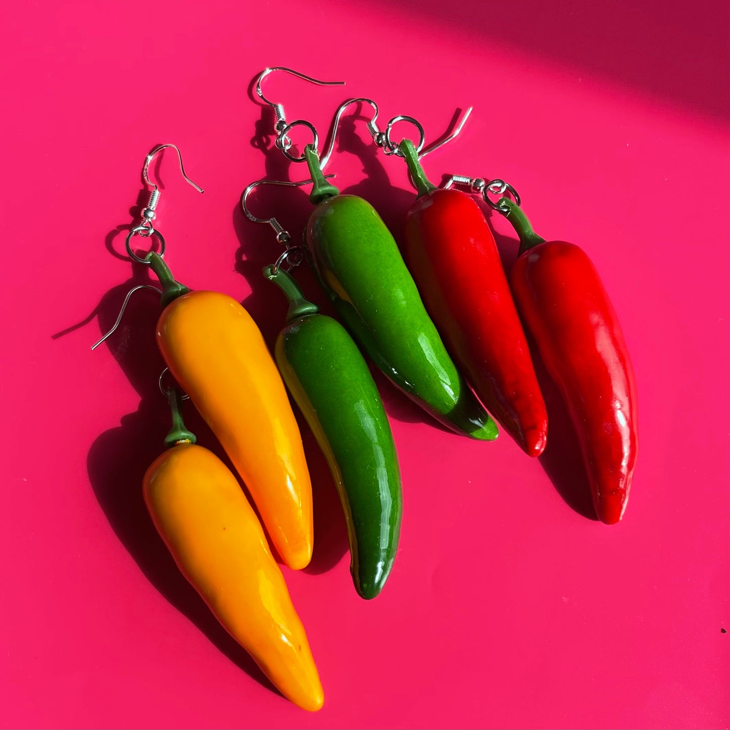 Chilli Pepper Earrings - Cuteryko