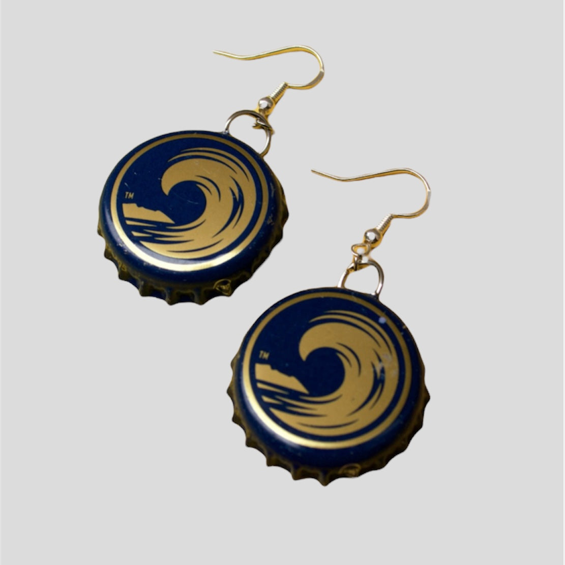 Rockshore Bottle Cap Earrings - Cuteryko