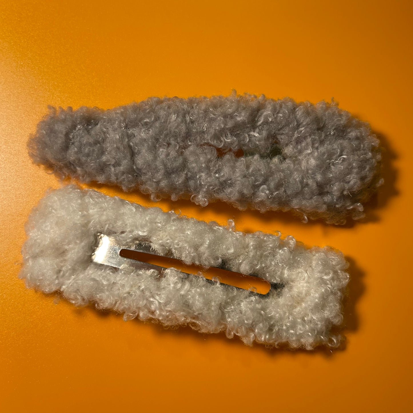 Fluffy Hair Clips - Set of 2 - Cuteryko