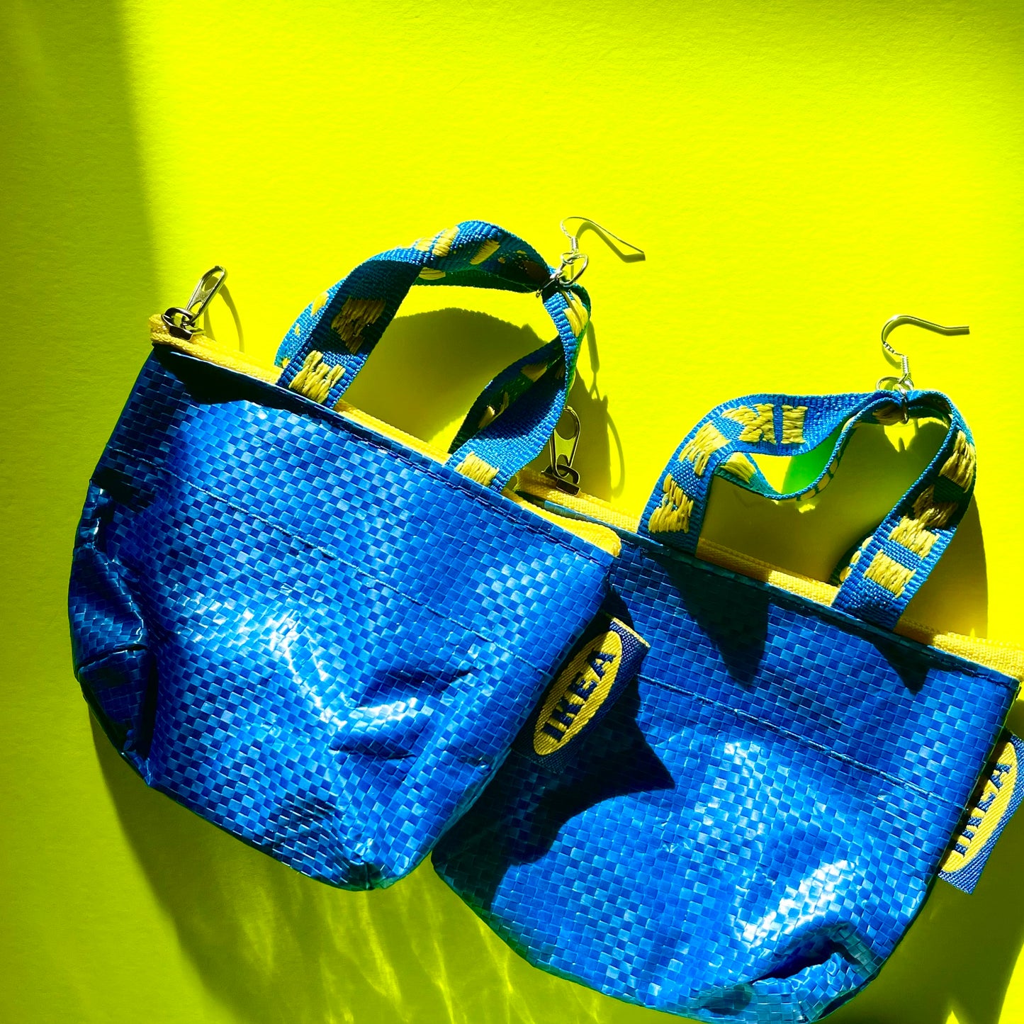 Ikea Bag Earrings