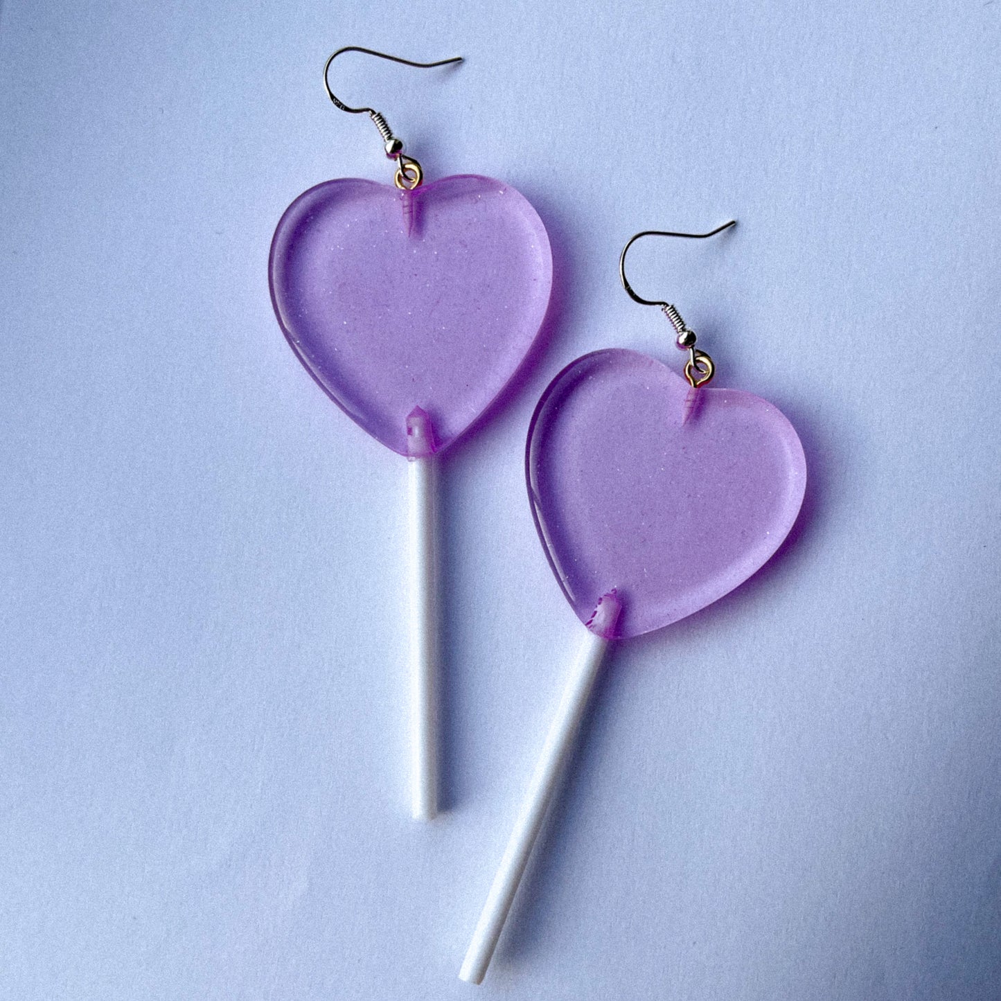 Heart Lollipop Earrings - Cuteryko