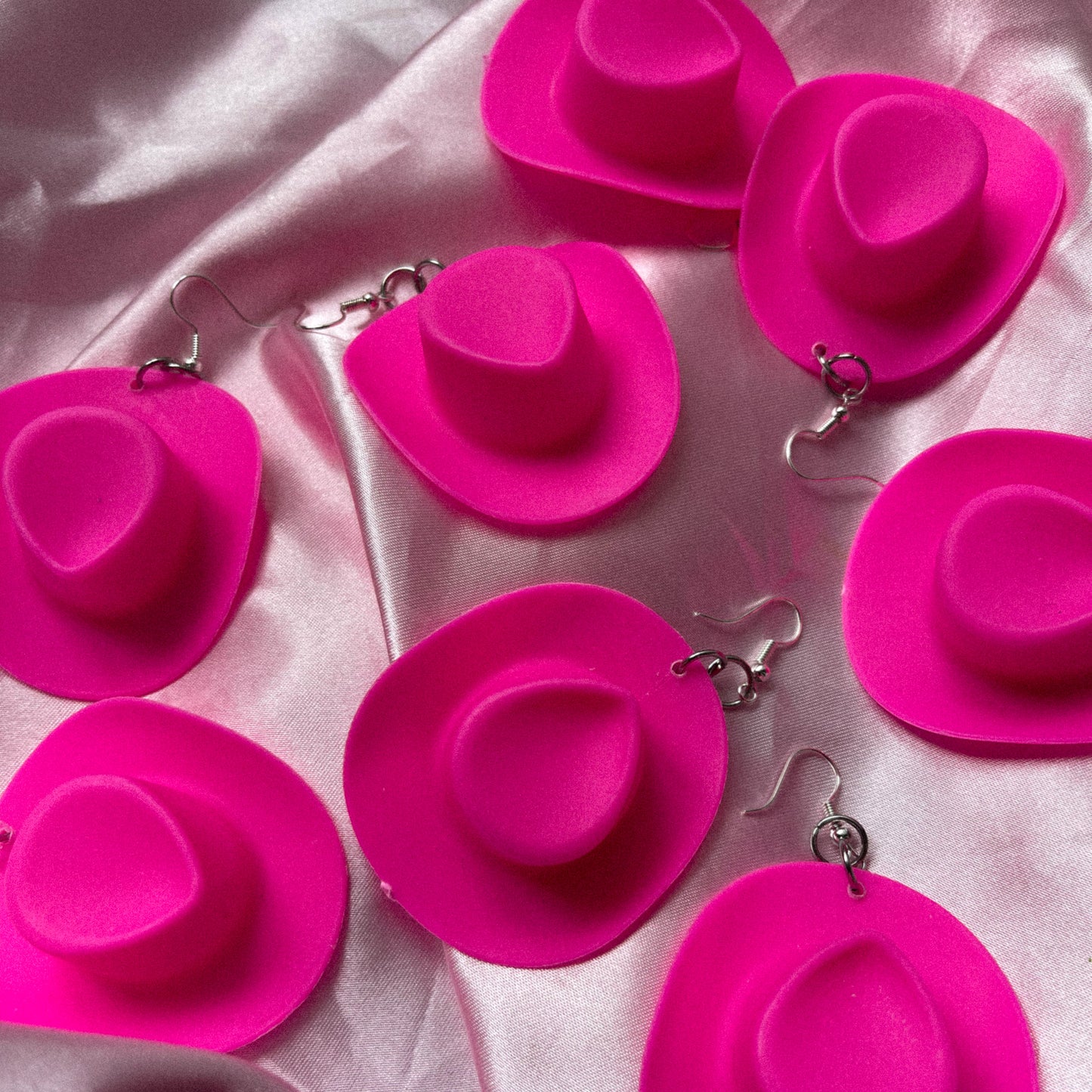 Cowgirl Hat Earrings